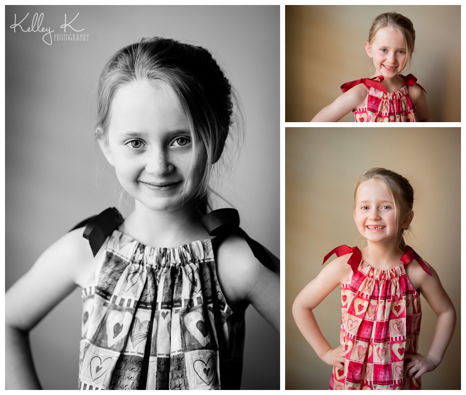 Child's Valentine's portraits | Kelley K Photography - Smyrna