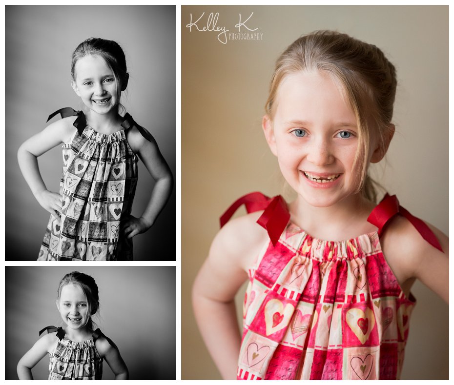 Child's Valentine's portraits | Kelley K Photography - Smyrna