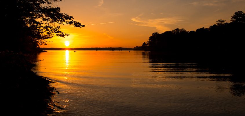Sunset over Lake | Kelley K Photography