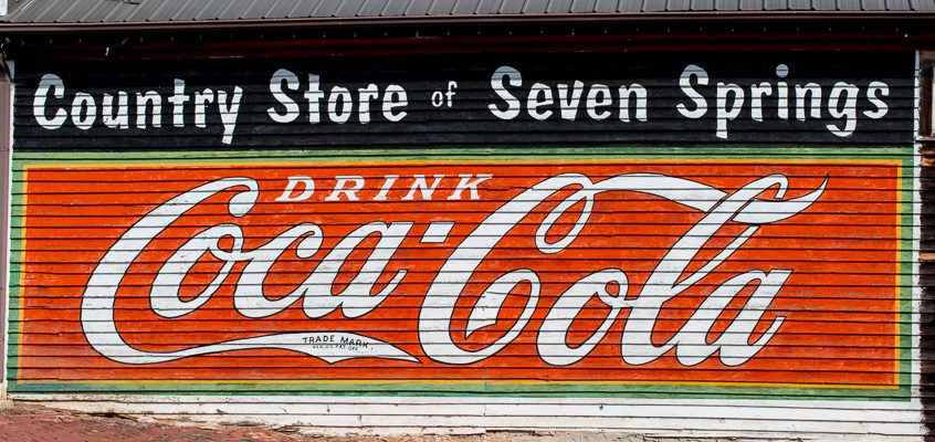Coca Cola Sign in Powder Springs | Kelley K Photography