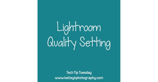 Lightroom Quality Setting
