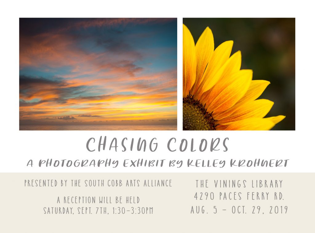 Chasing Colors photography exhibit in Vinings