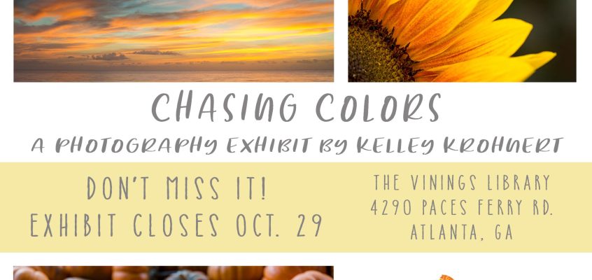 Chasing Colors - Vinings Library Photography Exhibit